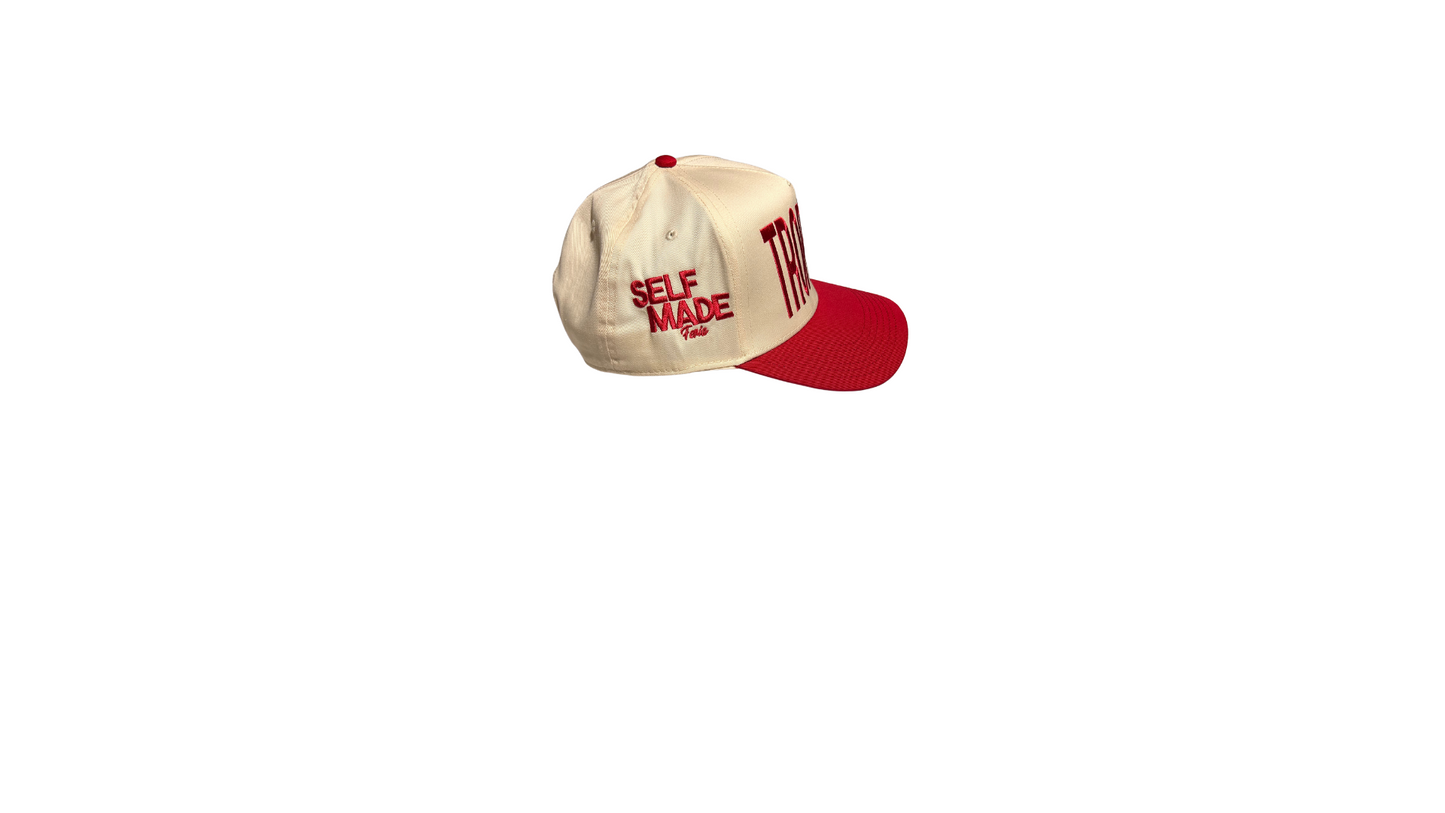 RED-CREAM TROPHIES SNAPBACK